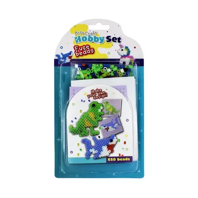 Set creativ mărgele dinozaur rechin