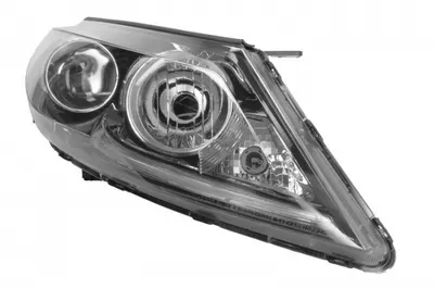 Far Dreapta (H7 LED PY21W, electric, cu motor, culoare insert: negru) potrivit KIA SPORTAGE II, SPORTAGE III, SPORTAGE IV