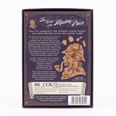Puzzle 150 piese - Sherlock Holmes - The Case of the Missing Piese