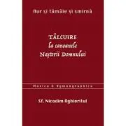 Aur si tamaie si smirna. Talcuire la Canoanele Nasterii Domnului
