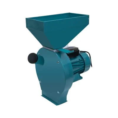 Moara cereale electrica 4200w , 4.2kw, 3000rpm, 4 site de rezerva, 350kg/h cicanele profesionale UKR ALBASTRA