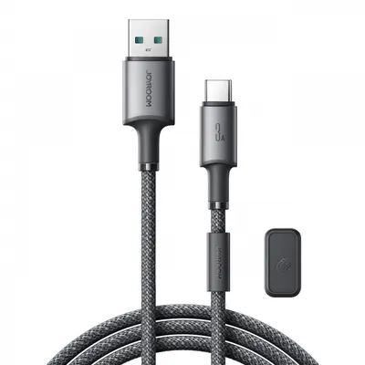 Cablu Date si Incarcare USB-A - USB-C Joyroom S-A50, 60W, 1.2m, Gri