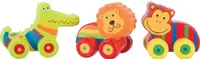 Set de jucării din lemn Orange Tree Toys - Primele mele animale din junglă