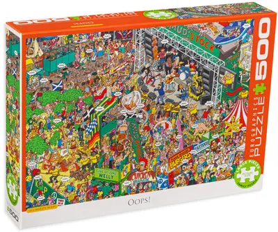 Puzzle Eurographics din 500 XXL de piese - Oops