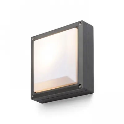 DELTA 215 Corp de iluminat aparent gri antracit 230V E27 18W IP54