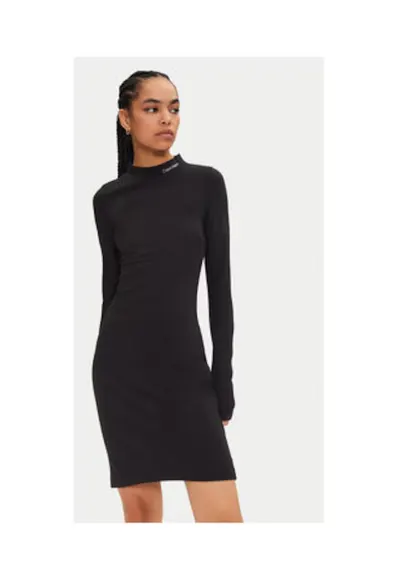 Rochie de zi Milano J20J225395 - Negru