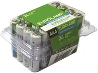 Baterie alcalină EUROLAMP - Super Power, AAA, LR03, 1.5V, 24 buc.