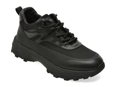 Ghete GRYXX negre, 923711, din piele ecologica