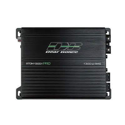 Amplificator Auto Deaf Bonce Apocalypse Atom 1300.1 Pro, 1 Canal, 1300W RMS, 1 Ohm