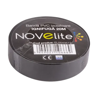 Banda Izolatoare IGN PVC 20m Negru