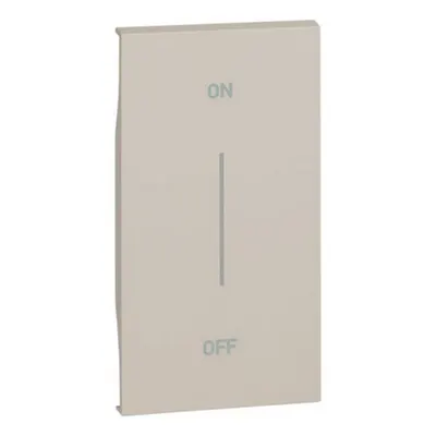 capac cu serigrafie on/off LIVING NOW negru