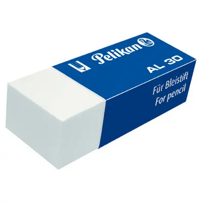 Radiera pentru creion, alba, Pelikan AL30