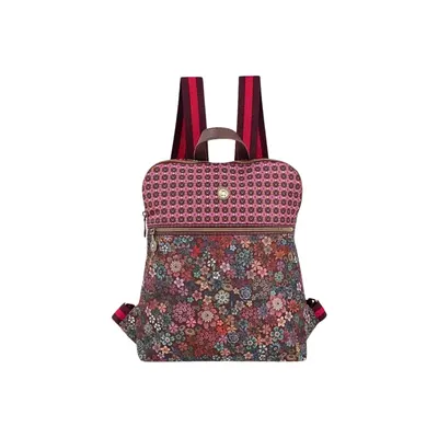 Rucsac Finlee damă, Pip Studio, Red, 28x11x36 cm, colecția Tutti i Fiori