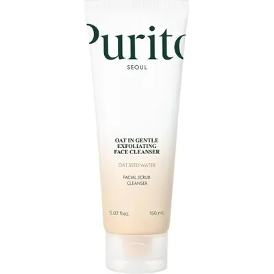Gel tip scrub cu ovaz pentru curatarea fetei Oat-In, 150 ml, Purito