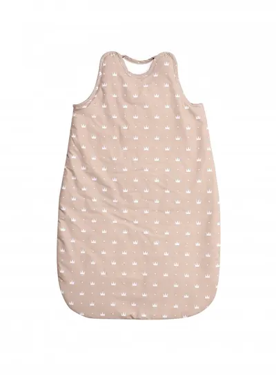 Sac de dormit de primavaravara 85 cm bumbac ranforce Clouds Latte