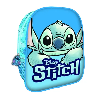Ghiozdan gradinita, 26x22x10 cm, bretele ajustabile si intarite, multicolor, Happy,Stitch, Disney Engros