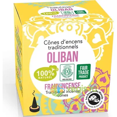 Conuri Parfumate Naturale Indiene cu Tamaie 12buc