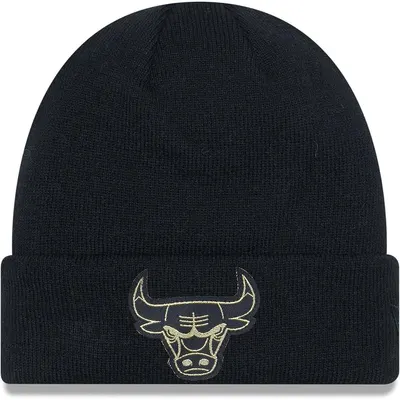 Fes unisex New Era Metallic Badge Beanie, Negru