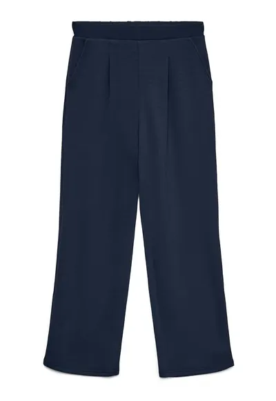 Pantaloni dama - bleumarin - 50% viscoza - 45% poliester