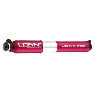 Lezyne pompă manuală CNC HP Pressure Drive roșu lucios S 17 cm