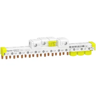 Acti9 iC40 Pieptene cu conectori 3P+N 12m 18mm