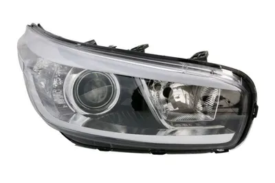 Far Dreapta (H7 H7 PY21W W5W, electric, cu motor, culoare insert: negru) potrivit KIA CEE D