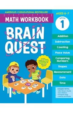 Brain Quest Math Workbook: 1st Grade