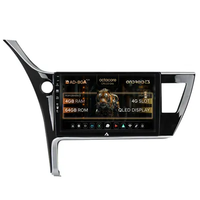 Navigatie Toyota Corolla Auris (2017-2020), Android, A-Octacore 4GB RAM + 64GB ROM, 9 Inch - AD-BGA9004+AD-BGRKIT079