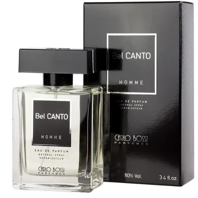 Apa de parfum pentru barbati Bel Canto Black, Carlo Bossi | 100 ml