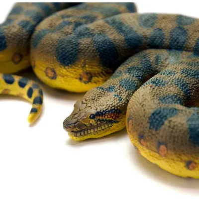 Figurina - Anaconda verde