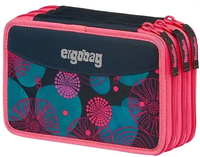 Penar școlar echipat Ergobag Maxi - CoralBear