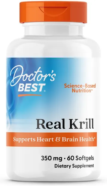 Real Krill, 350 mg, 60 capsule, Doctor's Best