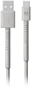 Cablu Fresh N Rebel - USB-A/USB-C, 1.5 m, gri deschis