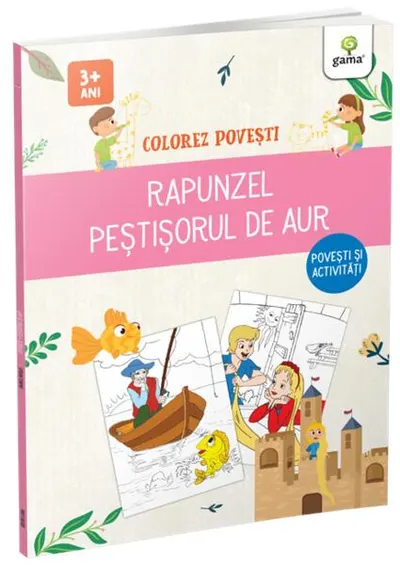Rapunzel & Peștișorul de aur - Paperback brosat