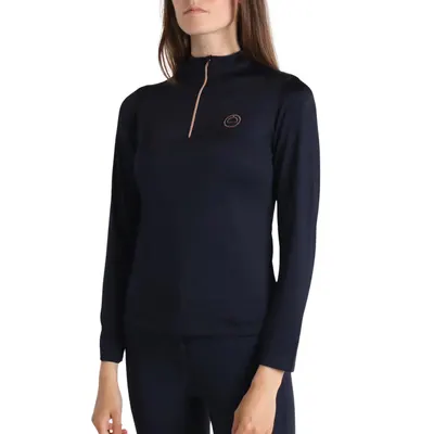 Polo Montar Everly cu fermoar argintiu