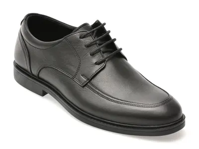 Pantofi eleganti BITE THE BULLET negri, 51535, din piele naturala