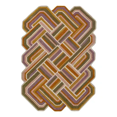 Covor țesut manual din lână 160x230 cm Lattice Shaped – Flair Rugs