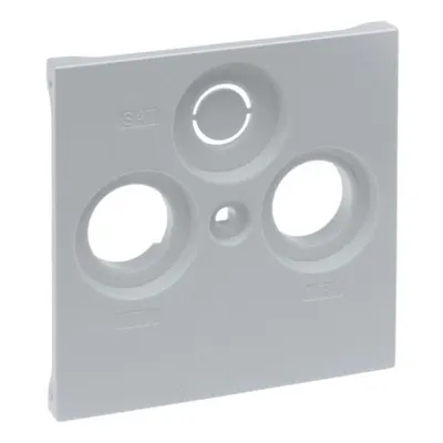 Capac priza TV-R-SAT 30mm, alu
