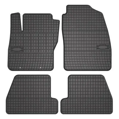 Covor podea FROGUM cauciuc, 4 buc. BASIC, fata spate, set, culoare neagra, potrivit FORD FOCUS II, FOCUS II KOMBI 07.04-09.12, Liftback