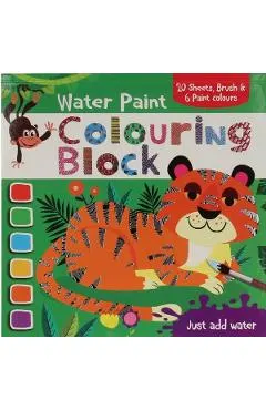 Bloc magic de colorat. Jungla