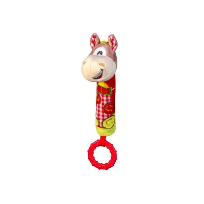 Zornaitoare de plus cu inel gingival Babyono - Calut