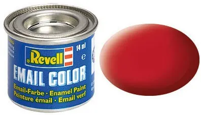 Vopsea email Revell - Roșu intens, mat (R32136)
