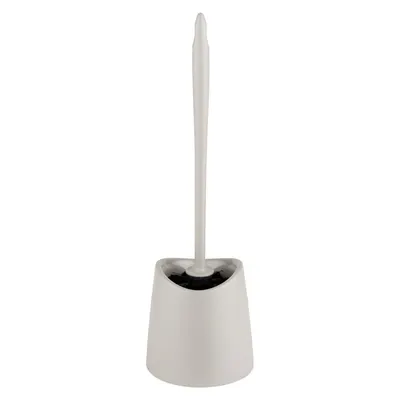 Perie de WC taupe din plastic Portes – Allstar
