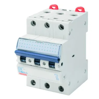 Siguranta automata - MT 100- 3P CHARACTERISTIC B 10A - 3 module