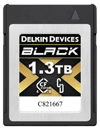 Card de memorie Delkin - BLACK, 1.3TB, CFexpress Type B