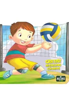Volei. Abtibilduri colorate