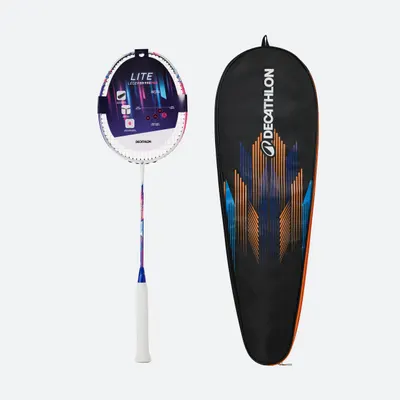 Rachetă de badminton precordată BR Lite 990 - Roz Adulți