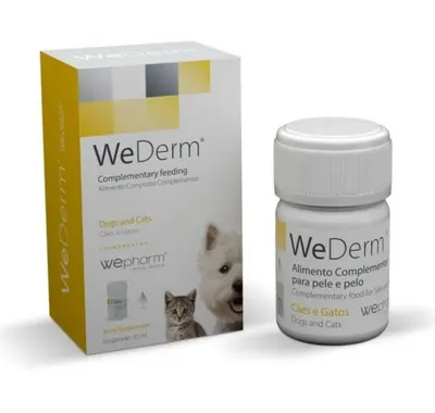 WeDerm Supliment Dermatologic Pentru Caini si Pisici, solutie orala, 30 ml