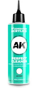 Solutie pentru curățarea pensulelor și a aerografului AK Interactive - 3Gen Perfect Cleaner (AK11505) (250 ml)