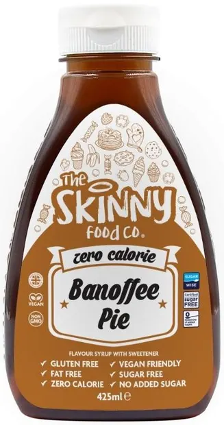 Skinny Syrup Banoffee Pie, 425 ml, Skinny Food Co